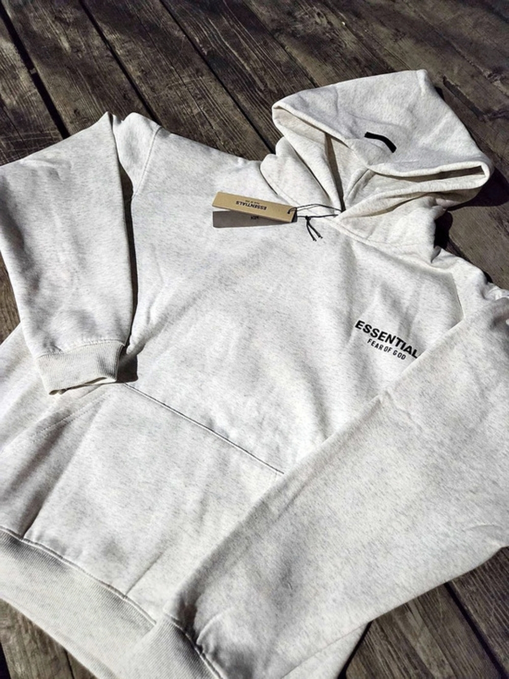 Fear of God Essentials Pullover Hoodie Gray